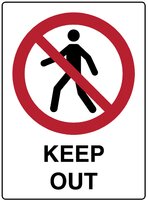 Prohibiting Signs - Available in Sign Material - PVC, ACM, ADHESIVE