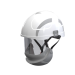 Safety Helmet ARC36 + Faceshield White (ONE SIZE)