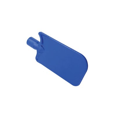 Metal Detectable paddle scraper blade, 112x235mm, blue