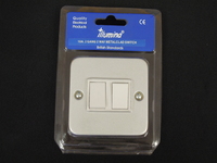 2 Gang 2 Way Metalclad Switch