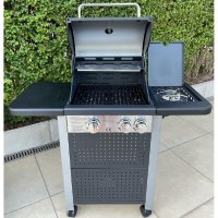 Royal Leisure Outdoor Deluxe BBQ  2 +1 Side Burners