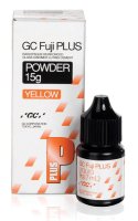 GC Fuji Plus Yellow Powder 15g Yellow - DMI Dental Consumables Ireland - Next Day Delivery