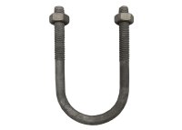 GALVANISED U BOLTS 1" STEEL