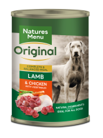 Natures Menu Dog Can Lamb & Chicken 400g x 12
