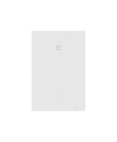 SLATE WHITE 1200X800MM RECTANGULAR SHOWER TRAY & WASTE