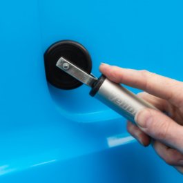 YelloThin Narrow Pressure roller with rubber wheel for film application