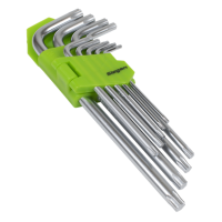 Sealey 9 Piece Long TRX-Star* Key Set