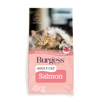 Burgess Adult Cat Scottish Salmon 4kg