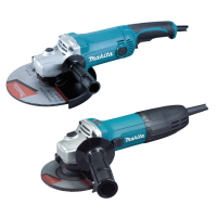 Makita 9” & 4½” Angle Grinder Twin Pack Includes GA9050 230mm & GA4530R 115mm