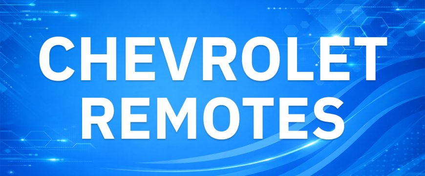 Chevrolet Remotes