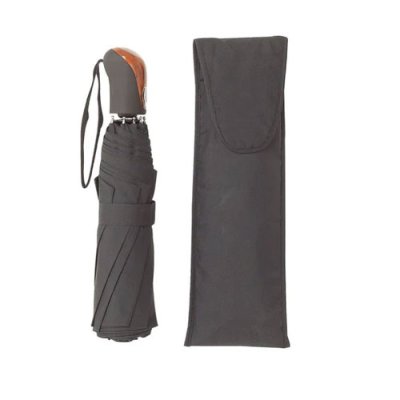 Folding Black Umbrella