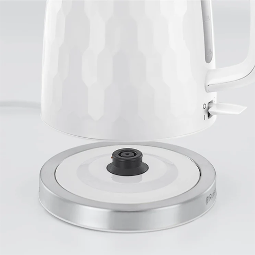 Russell Hobs Honeycomb Kettle - White 2