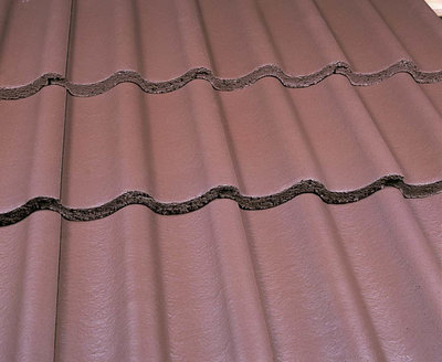 Mendip Roof Tile Smooth Brown