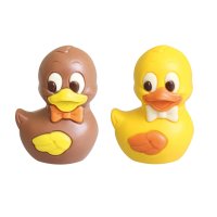 Milk and white Swimming ducks 9cm (9 mk 9 col) - 18x50g