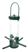 Wild Beaks Clear Seed Feeder Medium x 1