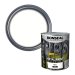 Ronseal Direct to Metal Paint White Satin Tin & Swatch