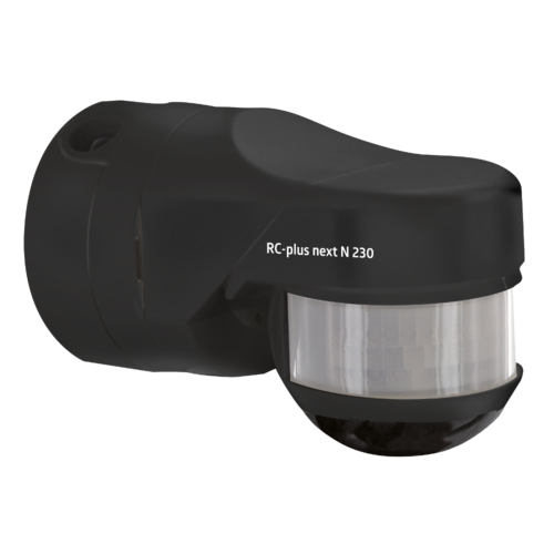 Luxomat 230Deg Outdoor PIR Black 93333