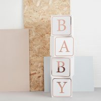 Rose Gold 'Baby' Jumbo Blocks