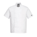 Cumbria S/Sleeve Chefs Jacket, White