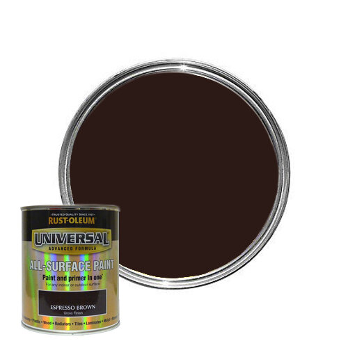 Rust-Oleum Universal Paint - Espresso Brown 250ml