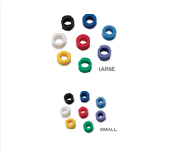 Premium Plus Large Code Rings - 25pk Red - DMI Dental Supplies Northern Ireland - Next Day Delivery