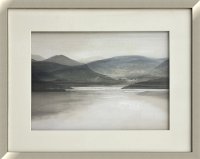 Hand Painted Picture The Lough 40x50cm