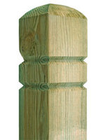 ROUND TOP PLANED POST 90X90MM X 2.4M