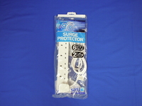 6 Gang 2 M Surge Protection Lead