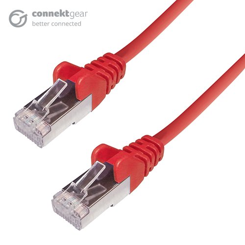 37-0050R Cat6a RJ45 5 m network cable red performance specification