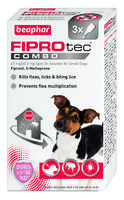 Beaphar FIPROtec&reg; COMBO Flea & Tick Spot-On for Small Dogs (2-10kg) 3 pipettes