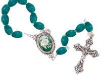 LOOSE ROSARY/GREEN/KNOCK   (L/6080/GREEN)