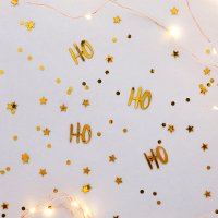 Gold  'Ho,Ho,Ho' Table Scatter 14g