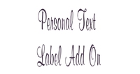 PERSONAL labels