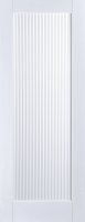 Ionic 1P White Primed Fluted Panel