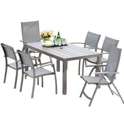Lifestyle Garden Solana 6 Seater Rectangular Dining Set