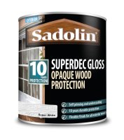 SADOLIN 1L SUPERDEC GLOSS SUPER WHITE