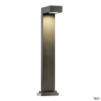 QUADRASYL 75CM BOLLARD, ANTHRACITE GREY