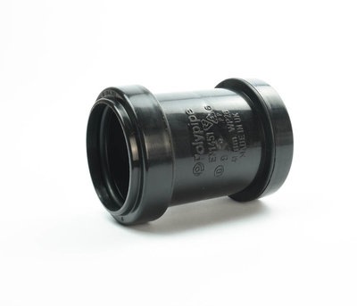 Polypipe 40mm WP26 Black Coupler