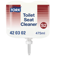 Tork Toilet Seat Cleaner for More Hygiene, S2 Dispensers, Premium Quality, 8 x 475ml/Case