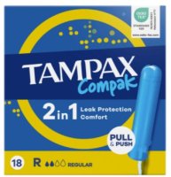 Tampax Tampon Regular Pk6x18pce