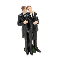 Resin Same Sex Male Couple - (H)131mm
