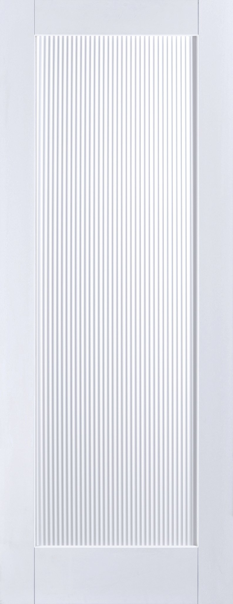 Ionic 1P White Primed Fluted Panel