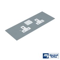 Marshall-Tufflex 3 Compartment Floor Box Accessory Plate - 13Amp Twin Switched Socket Outlet