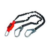 3M&trade; Protecta&reg; Shock Absorbing Lanyard, Elastic Webbing, Twin Leg, 2.00m 