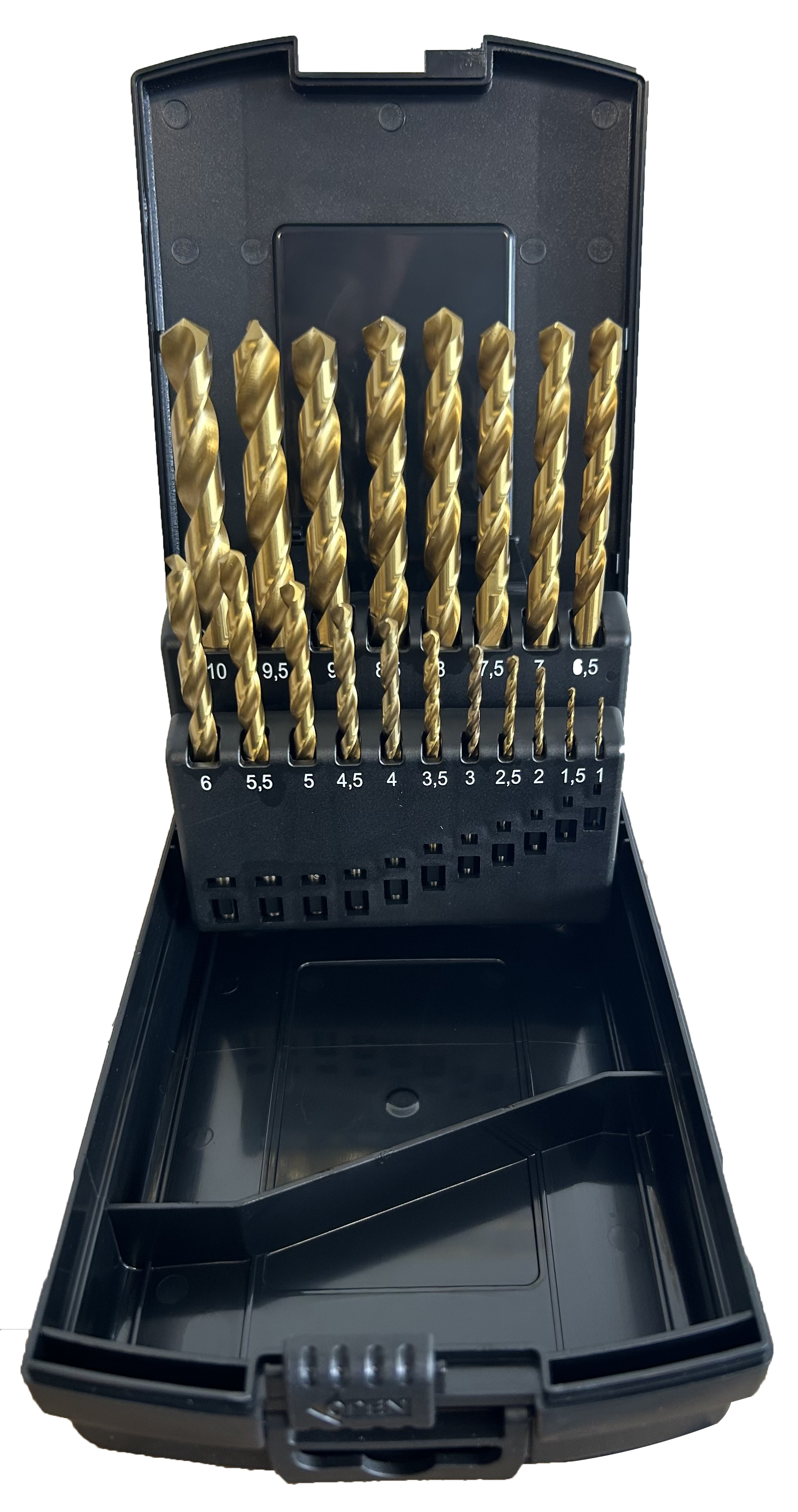 Terrax 1-10 Titanium set