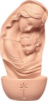 Resin Font/5 inch-Madonna & Child   (3024)
