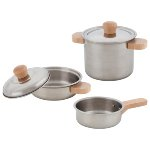 Cooking Set. 2 Pots & 1 Pan.