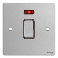 Cooker Switch 32A Ultimate with Neon Stainless Steel