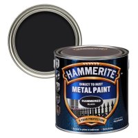 Hammerite Black Hammered Paint Tin