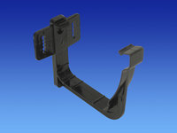 Wavin Stormline Gutter Support Bracket Black 8T819 T9819BK